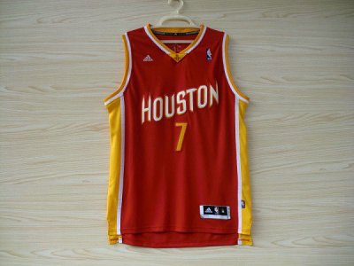 Maillot De Basket Houston Rockets Jeremy Shu-How Lin 7 Tissus Sportif Fans Edition Rouge